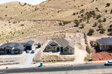 Stunning new construction home on a scenic hill in custom golf on Cedar Ridge Golf Course in Utah - for sale on GolfHomes.com, golf home, golf lot