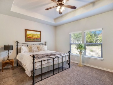 Beautiful one-story Blanco Valley Home tucked back in the gated on Vaaler Creek Golf Club in Texas - for sale on GolfHomes.com, golf home, golf lot