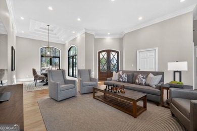 LUXURY CUSCOWILLA 6 BEDROOM LAKEFRONT HOME! This beautifully on The Golf Club at Cuscowilla in Georgia - for sale on GolfHomes.com, golf home, golf lot