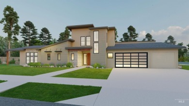 Downey Construction presents this stylish, modern custom home on River Birch Golf Course in Idaho - for sale on GolfHomes.com, golf home, golf lot