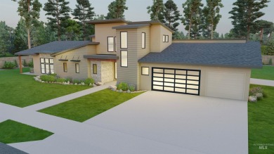 Downey Construction presents this stylish, modern custom home on River Birch Golf Course in Idaho - for sale on GolfHomes.com, golf home, golf lot