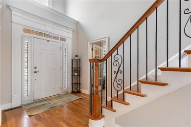 Welcome home to this lovely, spacious home tucked away in a on Hamilton Mill Golf Club in Georgia - for sale on GolfHomes.com, golf home, golf lot