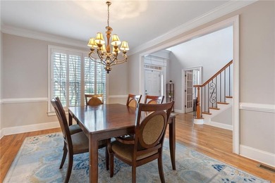 Welcome home to this lovely, spacious home tucked away in a on Hamilton Mill Golf Club in Georgia - for sale on GolfHomes.com, golf home, golf lot