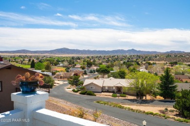 Beautiful split-level ranch perched atop a hill in a serene and on Prescott Golf and Country Club in Arizona - for sale on GolfHomes.com, golf home, golf lot