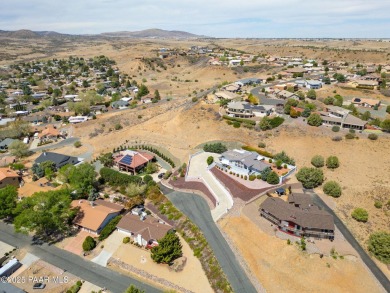 Beautiful split-level ranch perched atop a hill in a serene and on Prescott Golf and Country Club in Arizona - for sale on GolfHomes.com, golf home, golf lot