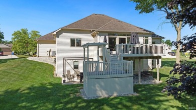 Welcome to your dream home on the greens! Nestled directly on Eagle Glen Golf Club in Indiana - for sale on GolfHomes.com, golf home, golf lot