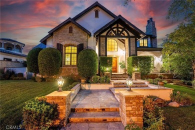 Among the rare custom Westridge Estates perched along the 18th on TPC At Valencia in California - for sale on GolfHomes.com, golf home, golf lot