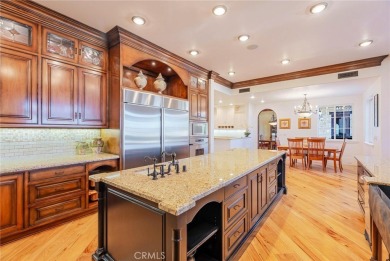 Among the rare custom Westridge Estates perched along the 18th on TPC At Valencia in California - for sale on GolfHomes.com, golf home, golf lot