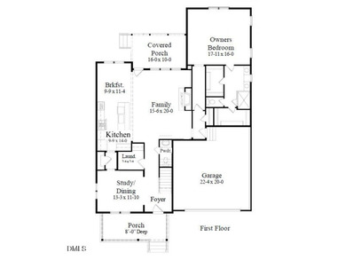 Beautiful, master-down home in the 12 Oaks golf community on The Club At Twelve Oaks in North Carolina - for sale on GolfHomes.com, golf home, golf lot