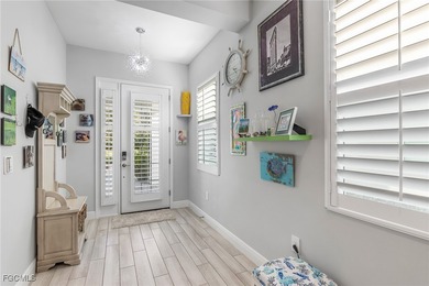 Breathtaking sunset views over a serene lake set the tone for on Verandah Golf Course and Club in Florida - for sale on GolfHomes.com, golf home, golf lot