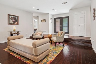 Mid-century modern influences shine throughout this true custom on Hackberry Creek Country Club in Texas - for sale on GolfHomes.com, golf home, golf lot