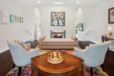 Mid-century modern influences shine throughout this true custom on Hackberry Creek Country Club in Texas - for sale on GolfHomes.com, golf home, golf lot