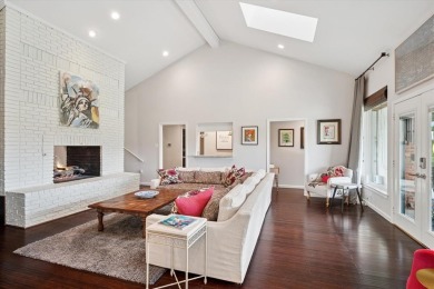 Mid-century modern influences shine throughout this true custom on Hackberry Creek Country Club in Texas - for sale on GolfHomes.com, golf home, golf lot