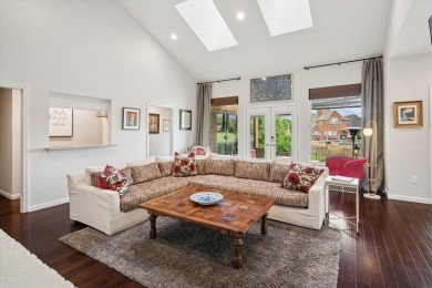 Mid-century modern influences shine throughout this true custom on Hackberry Creek Country Club in Texas - for sale on GolfHomes.com, golf home, golf lot