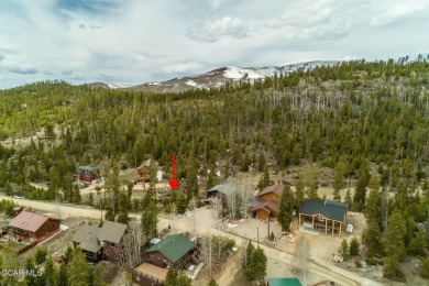 Amazing lot backing to HOA property in a quiet glen.  Treed and on Grand Lake Golf Course in Colorado - for sale on GolfHomes.com, golf home, golf lot