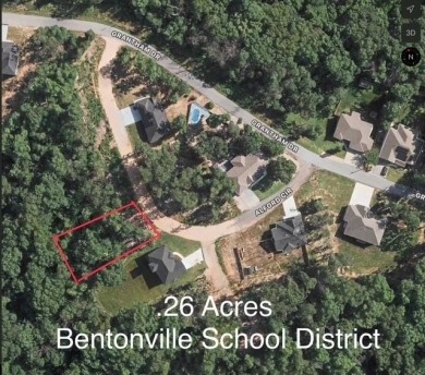 Fantastic building lot in Bella Vista. This .26-acre lot on Bella Vista - Metfield Golf Complex and Country Club in Arkansas - for sale on GolfHomes.com, golf home, golf lot