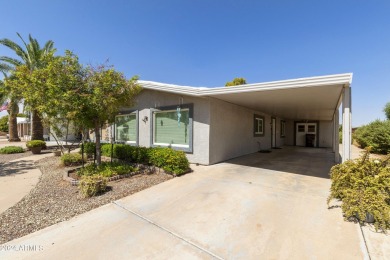 Charming 2BR, 2BA home with a ''beachy'' vibe in the active on Sun Lakes Country Club in Arizona - for sale on GolfHomes.com, golf home, golf lot