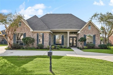 Beautiful 4-bedroom, 3-bath home located in the gated Masters on Oak Harbor Golf Club in Louisiana - for sale on GolfHomes.com, golf home, golf lot