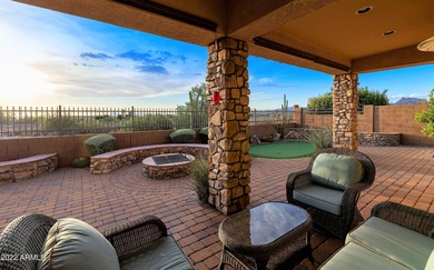 SUNSETS, CITY LIGHTS, MOUNTAINS & Ultra Prime VIEWS to the on Las Sendas Golf Club in Arizona - for sale on GolfHomes.com, golf home, golf lot
