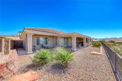 Expanded Anthem model with breathtaking views of the entire Las on Revere Golf Club in Nevada - for sale on GolfHomes.com, golf home, golf lot