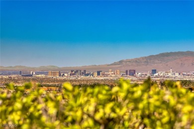 Expanded Anthem model with breathtaking views of the entire Las on Revere Golf Club in Nevada - for sale on GolfHomes.com, golf home, golf lot