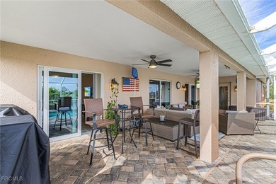 Discover pristine waterfront living in this exceptional on Burnt Store Golf Club in Florida - for sale on GolfHomes.com, golf home, golf lot