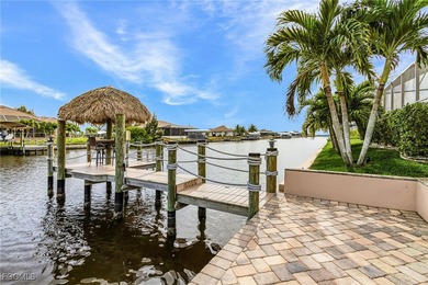 Discover pristine waterfront living in this exceptional on Burnt Store Golf Club in Florida - for sale on GolfHomes.com, golf home, golf lot