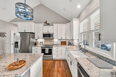 NO STEPS & LEVEL LOT. One-level living! House is like new on Ashley Plantation Golf Course in Virginia - for sale on GolfHomes.com, golf home, golf lot