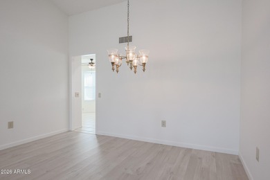 This well-maintained Capistrano offers vaulted ceilings that on Echo Mesa Golf Course in Arizona - for sale on GolfHomes.com, golf home, golf lot