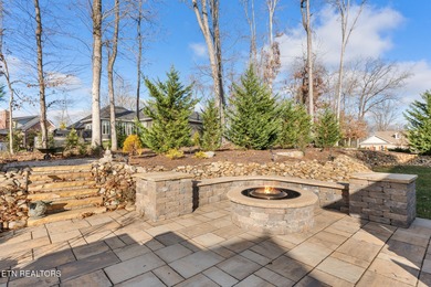 Single Level Living with an Outdoor Oasis Elegant single-level on Tellico Village Golf Club in Tennessee - for sale on GolfHomes.com, golf home, golf lot