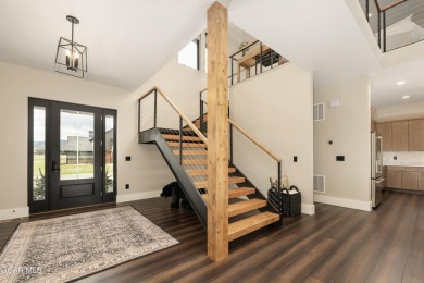 Stunning Custom Home on a Corner Lot with Mountain Views. This on Grand Elk Ranch and Club in Colorado - for sale on GolfHomes.com, golf home, golf lot