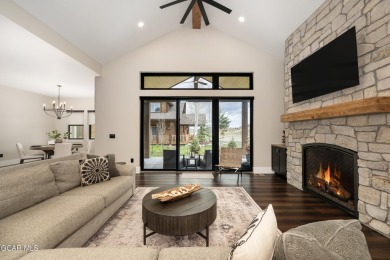 Stunning Custom Home on a Corner Lot with Mountain Views. This on Grand Elk Ranch and Club in Colorado - for sale on GolfHomes.com, golf home, golf lot