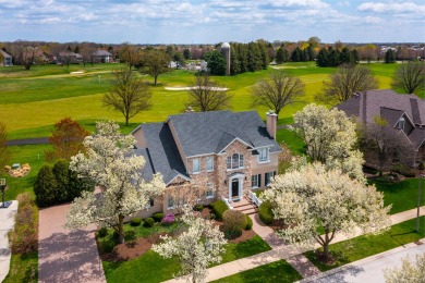 One-of-a-kind Stonebridge home with spectacular golf course on Stonebridge Country Club in Illinois - for sale on GolfHomes.com, golf home, golf lot