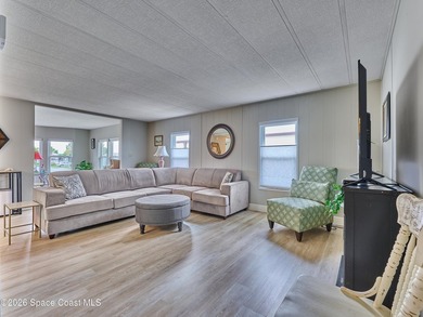 Beautifully updated home offering spacious, relaxed living with on Barefoot Bay Golf Course in Florida - for sale on GolfHomes.com, golf home, golf lot