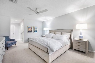 Sun-filled 2-bedroom villa with views of the golf course on Hunters Run Golf and Country Club in Florida - for sale on GolfHomes.com, golf home, golf lot