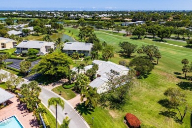 Sun-filled 2-bedroom villa with views of the golf course on Hunters Run Golf and Country Club in Florida - for sale on GolfHomes.com, golf home, golf lot
