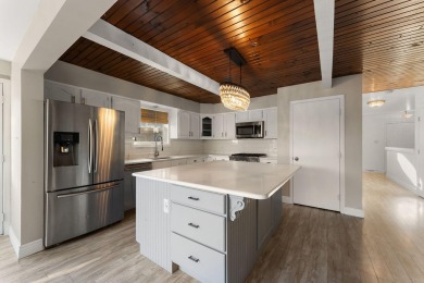 This 2 BED 3 BATH 2000 sq ft RANCH home is nestled  on a wooded on Lakes of the Four Seasons Country Club in Indiana - for sale on GolfHomes.com, golf home, golf lot