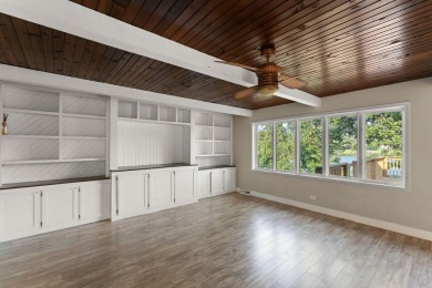 This 2 BED 3 BATH 2000 sq ft RANCH home is nestled  on a wooded on Lakes of the Four Seasons Country Club in Indiana - for sale on GolfHomes.com, golf home, golf lot