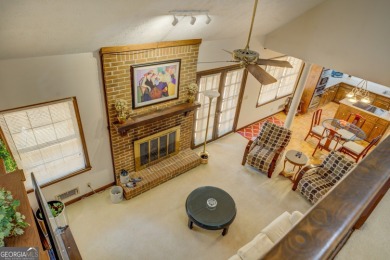 Gorgeous! This 4 BR 3BA home on basement is bigger than it on Honey Creek Country Club in Georgia - for sale on GolfHomes.com, golf home, golf lot