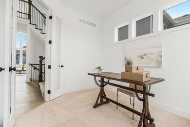 This is a MODEL HOME.  You will want to see this gorgeous brand on Heritage Park Golf Course in Kansas - for sale on GolfHomes.com, golf home, golf lot