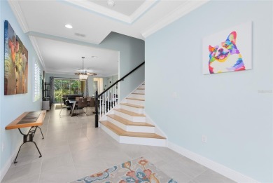 This stunning 5-bed, 5-bath Jones Homes masterpiece with water on Eagle Creek Golf Club in Florida - for sale on GolfHomes.com, golf home, golf lot