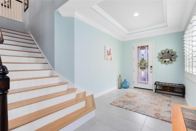 This stunning 5-bed, 5-bath Jones Homes masterpiece with water on Eagle Creek Golf Club in Florida - for sale on GolfHomes.com, golf home, golf lot