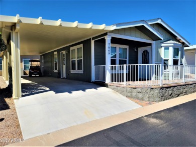 This 2-bedroom, 2-bathroom home features an open floor plan and on Viewpoint Golf Resort in Arizona - for sale on GolfHomes.com, golf home, golf lot