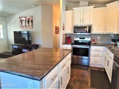 This 2-bedroom, 2-bathroom home features an open floor plan and on Viewpoint Golf Resort in Arizona - for sale on GolfHomes.com, golf home, golf lot