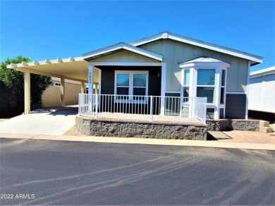 This 2-bedroom, 2-bathroom home features an open floor plan and on Viewpoint Golf Resort in Arizona - for sale on GolfHomes.com, golf home, golf lot