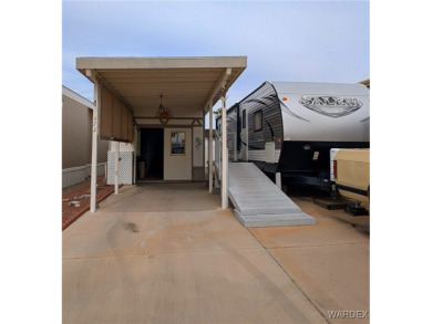 Very rare grandfathered livable space as long as you have an RV on Riverview Golf Course in Arizona - for sale on GolfHomes.com, golf home, golf lot