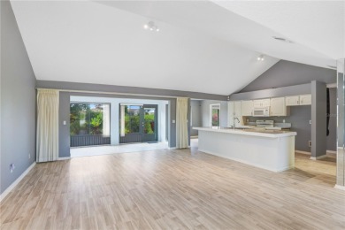 Featuring a soaring vaulted ceiling in the Great Room and on Sandpiper Golf Club in Florida - for sale on GolfHomes.com, golf home, golf lot