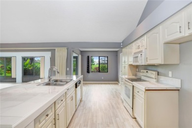 Featuring a soaring vaulted ceiling in the Great Room and on Sandpiper Golf Club in Florida - for sale on GolfHomes.com, golf home, golf lot