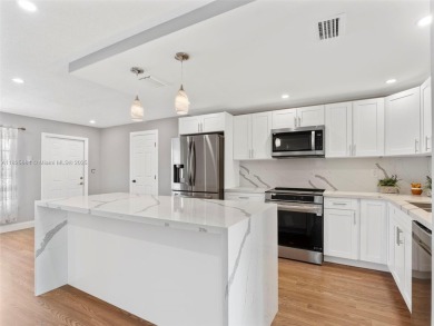 Gorgeous fully renovated single-family home in the heart of on Leisureville Community Association in Florida - for sale on GolfHomes.com, golf home, golf lot