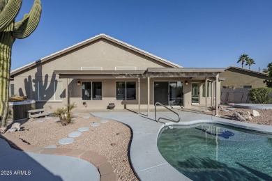 This stunning home in the highly sought-after Pebble Creek on Eagles Nest at Pebble Creek in Arizona - for sale on GolfHomes.com, golf home, golf lot